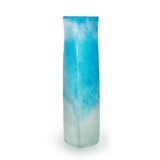 Glass blue vase - Image 2